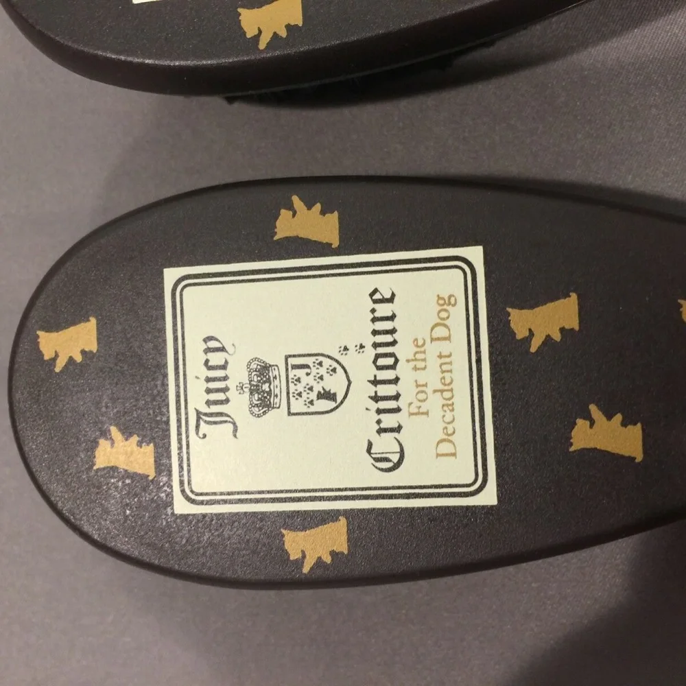 3 x Juicy Couture Juicy Crittoure Hair Brush Dog Pet Grooming Pets care